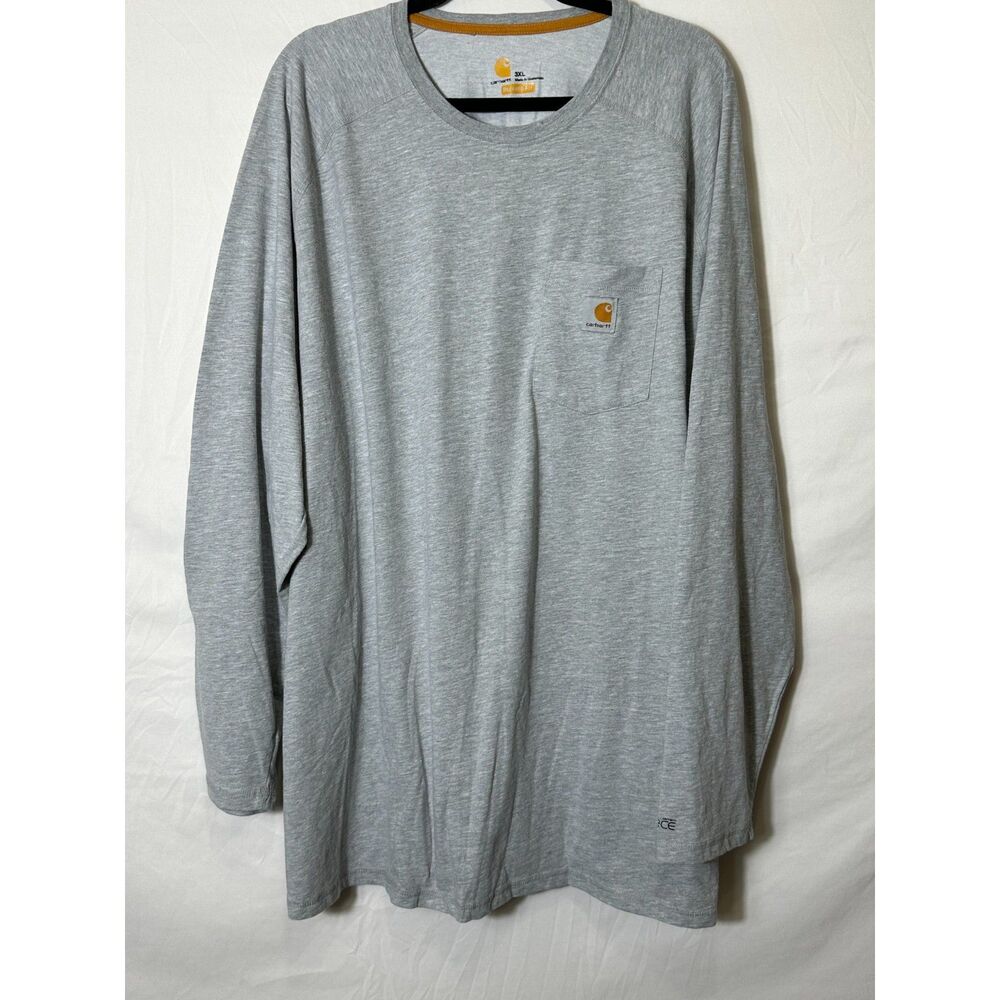 Carhartt Force Relaxed Fit Long Sleeve Pocket Tee 3XL Work Gorpcore